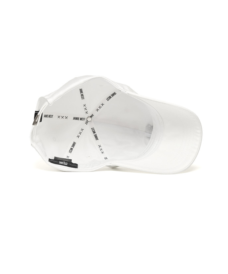Jamie West Nick Ball Cap White