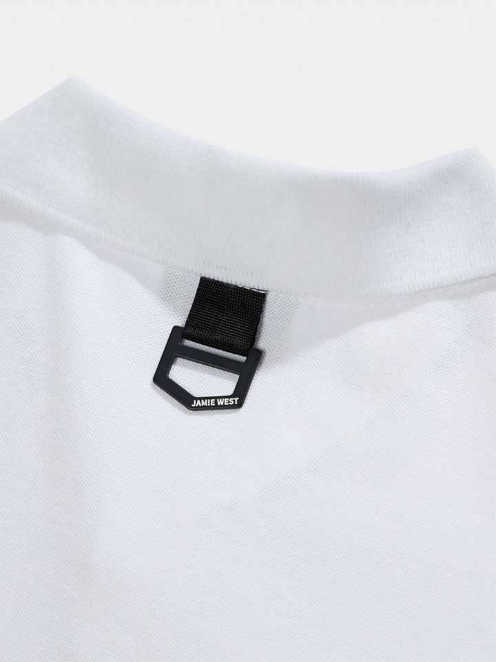 Jamie West Nick Essential Sorona P-Shirts  - White