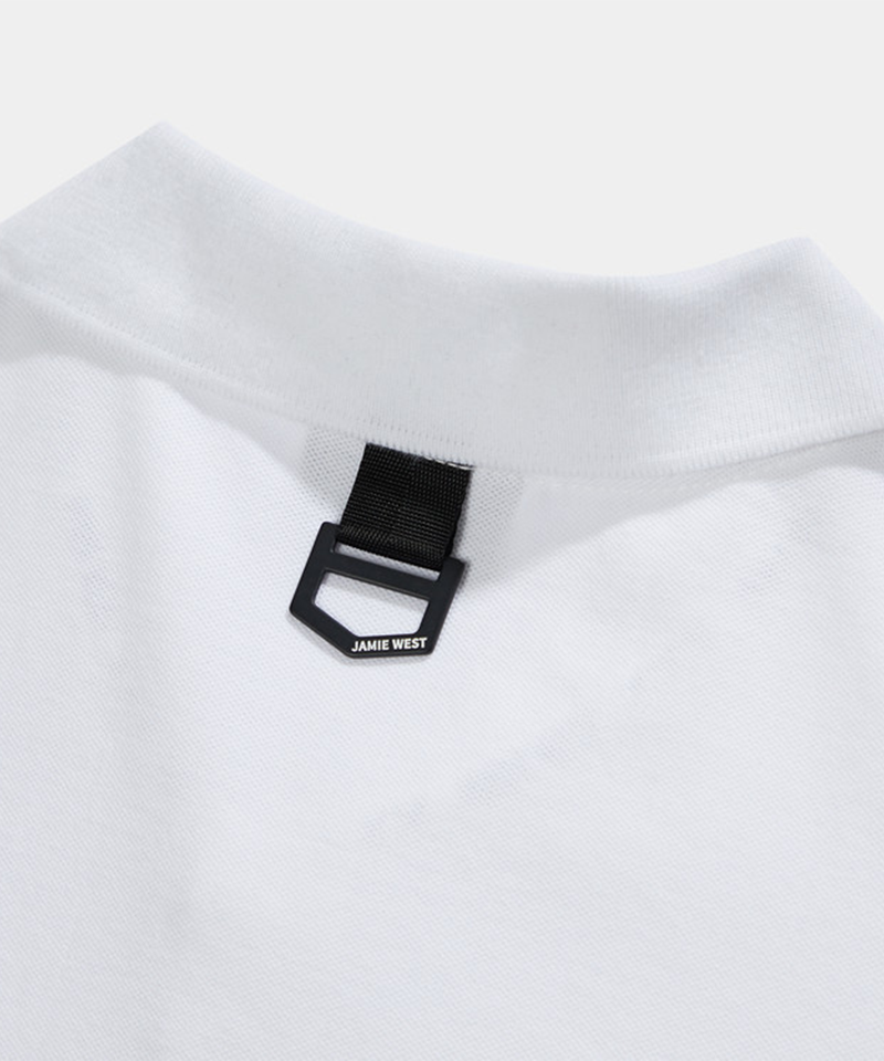 Jamie West Nick Essential Sorona P-Shirts  - White