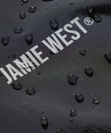 Jamie West No.9 High-Neck Packable Windbreaker - Black
