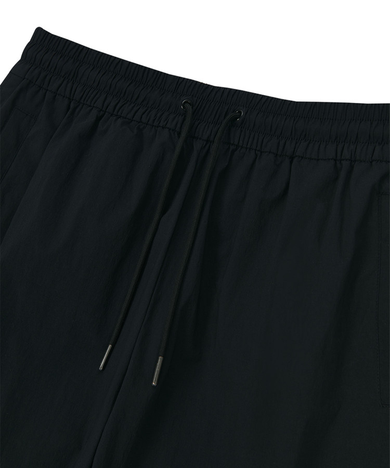 Jamie West Side Ventilation Zip-Up Shorts - Black