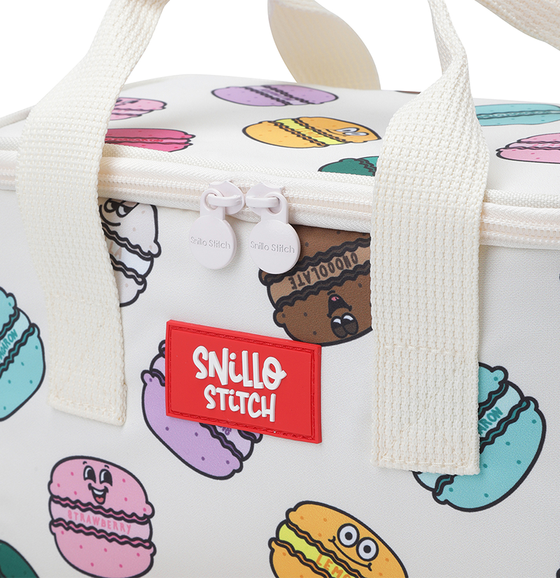 Lunch Cooler Bag Shoulder Strap Macaron - Ivory