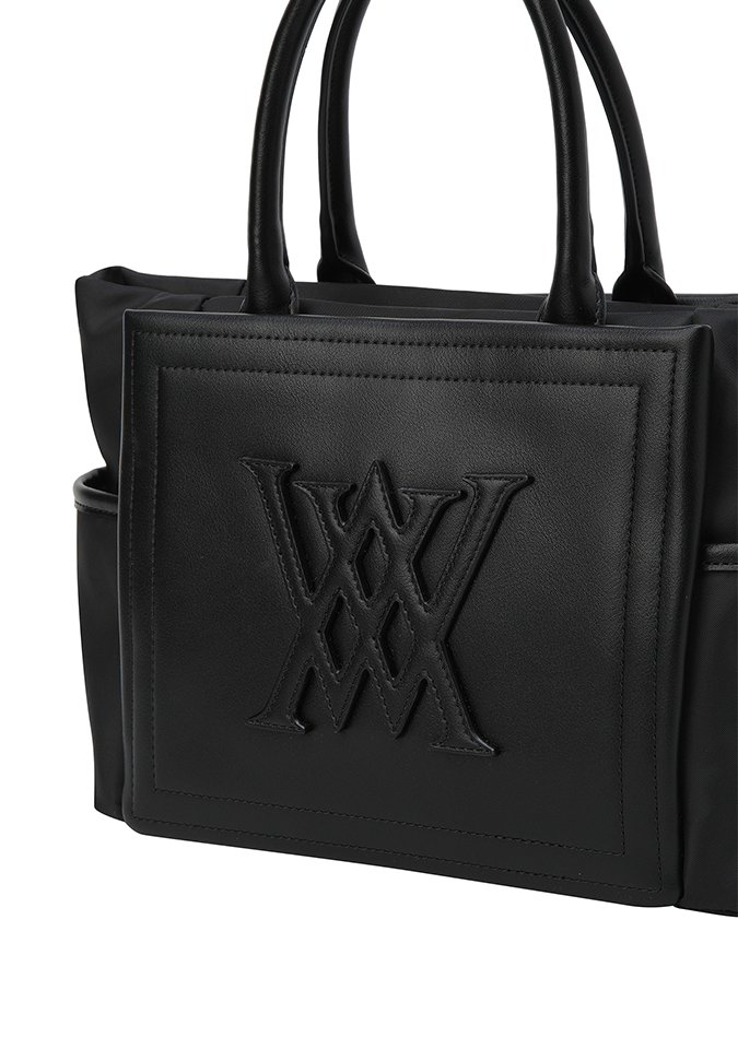 Women's Two Tone Tote Bag - Black