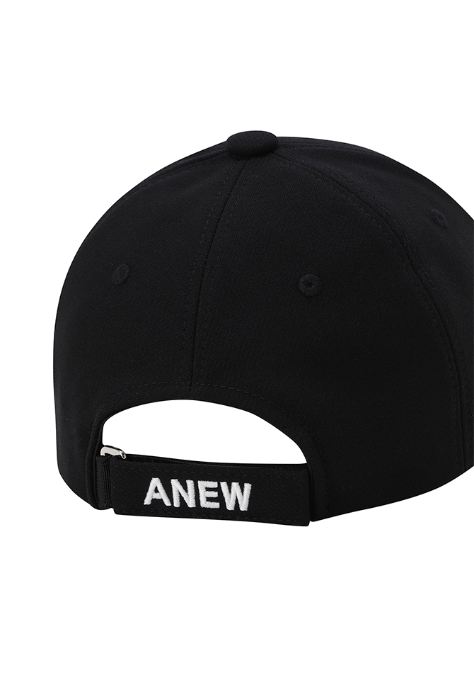 Uni Essential Cotton Cap - Black