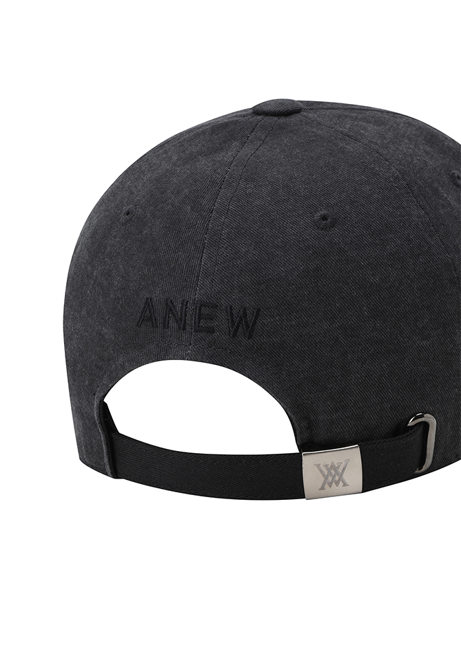 Uni Cotton Twill Cap - Dark Grey