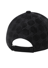 Uni Suede Logo Cap - Black