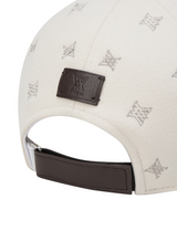 Uni Logo Stitch Peach Cap - Light Beige