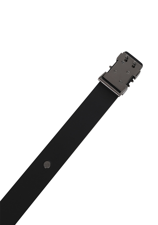 Women's Double Belt - Black