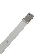 Women's Double Belt - White