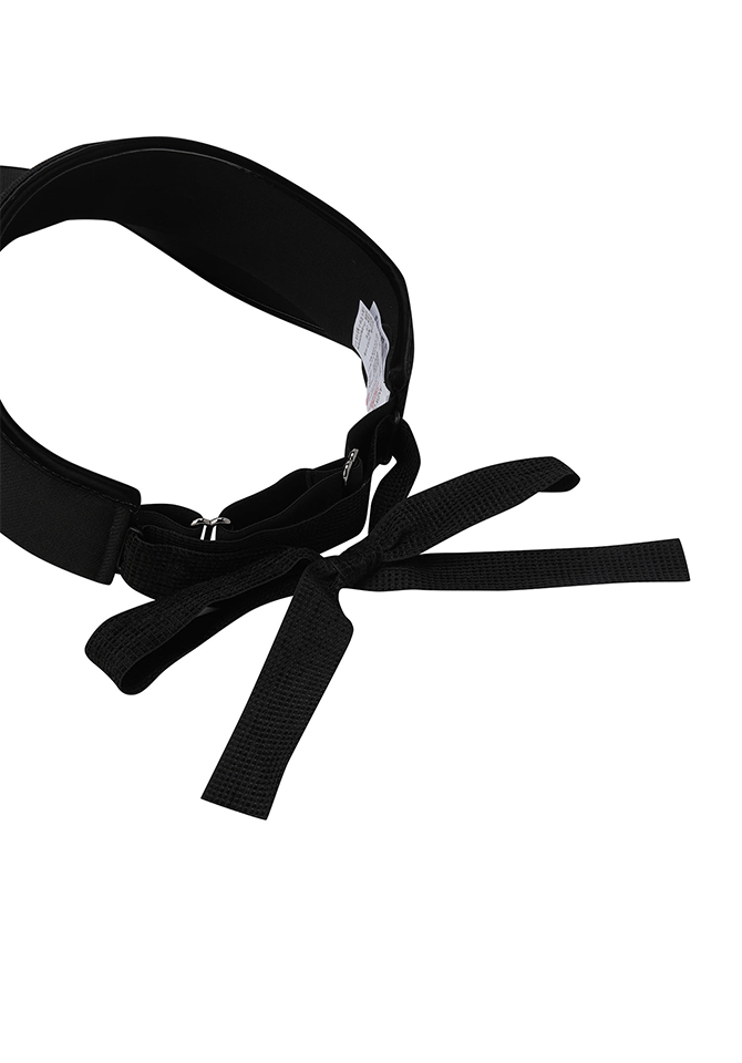 Women's Centre Incision Visor - Black