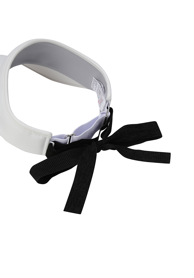Women's Centre Incision Visor - White