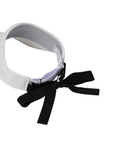 Women's Centre Incision Visor - White