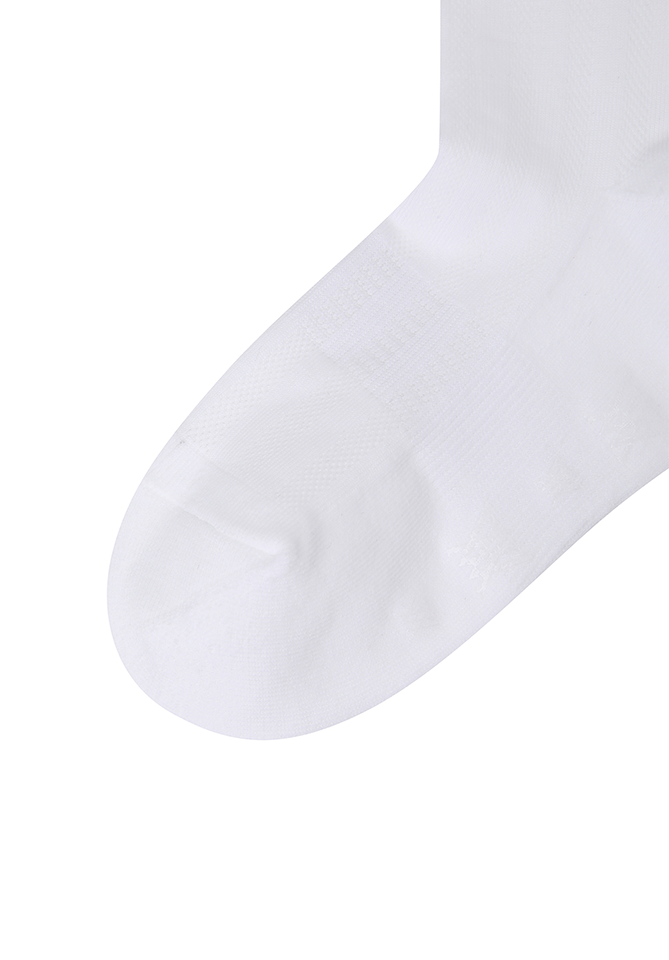 Women's Color Pop Knee Socks - White