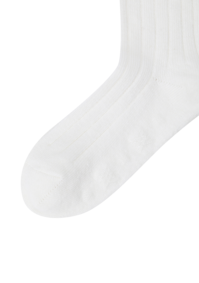 Women's Wool Over Knee High Socks - Ivory