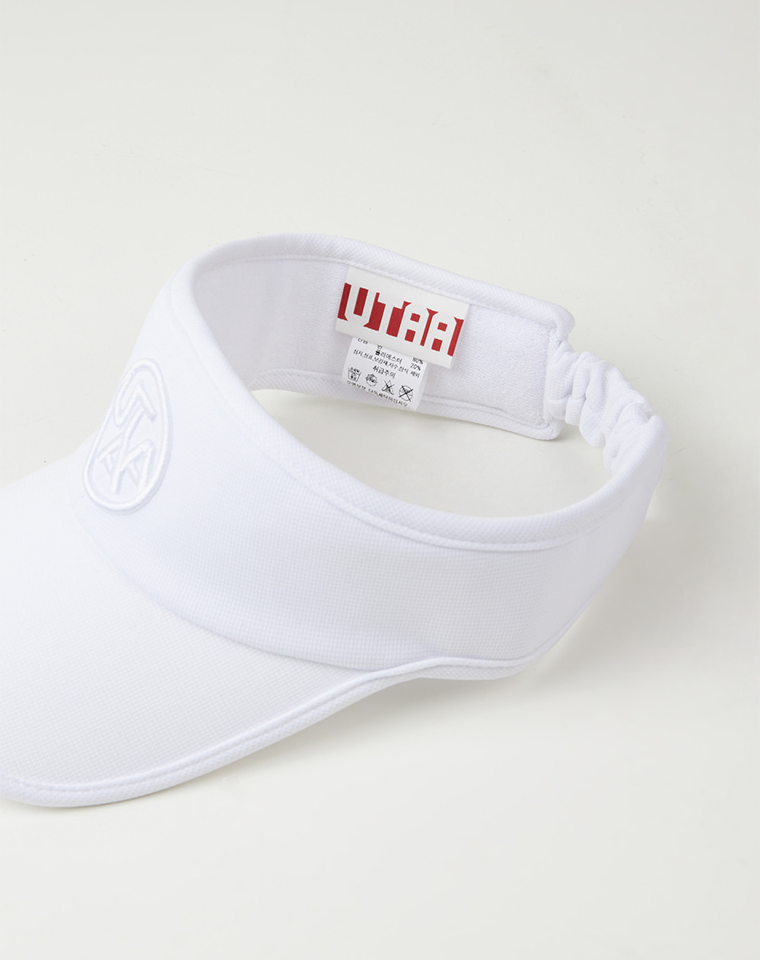 UTAA Women's Olympus Sun Visor - White