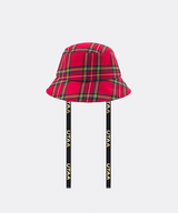 UTAA Women's Scotch Multi Tartan Check Bucket Hat - Pink