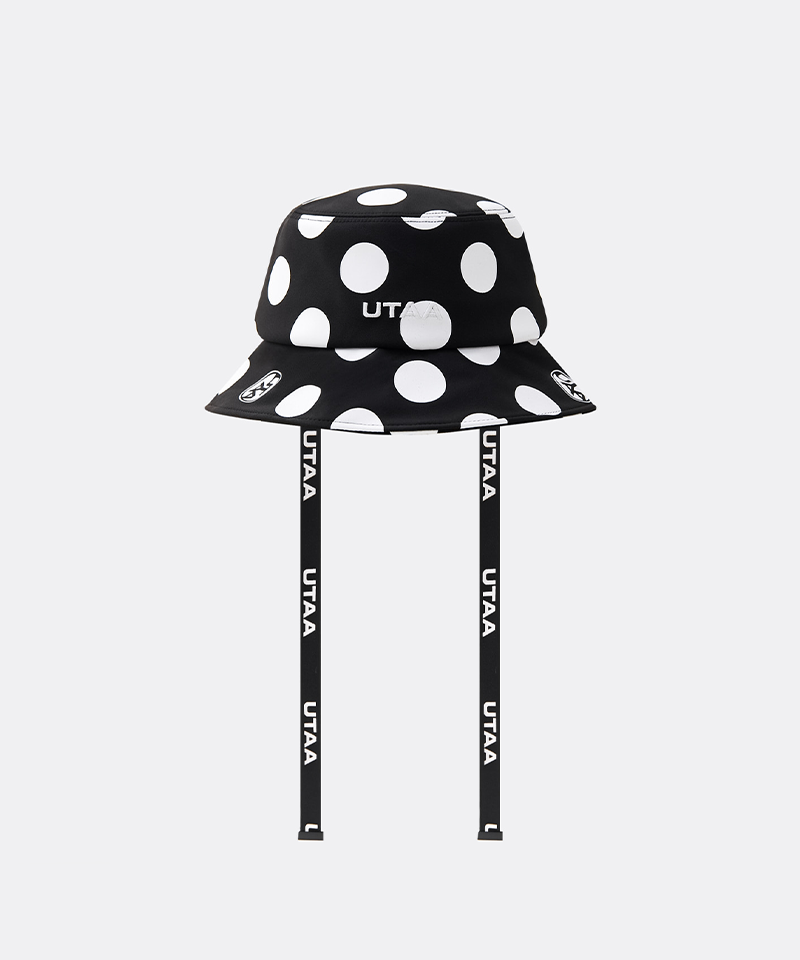 UTAA Women's Orb Fancy Bold Logo Bucket Hat - Black