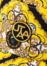 UTAA Women's Midnight Panther Baroque Bucket Hat - Yellow