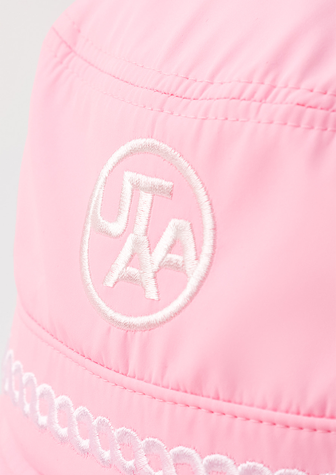 UTAA Atelier Braid Color Bucket Hat - Light Pink