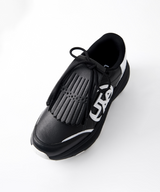 UTAA Women's Stride Emblem Derby Kiltie Sneakers - Black