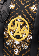UTAA Midnight Panther Baroque Boston Bag - Black