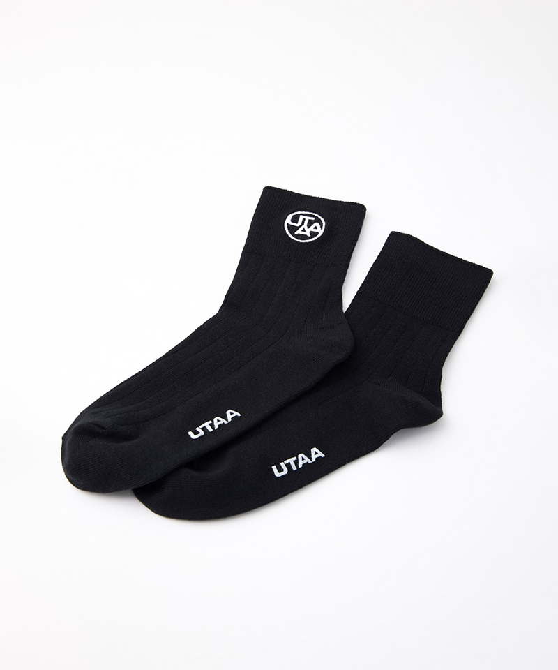 UTAA Women's Champ Symbol Basic Socks - Black