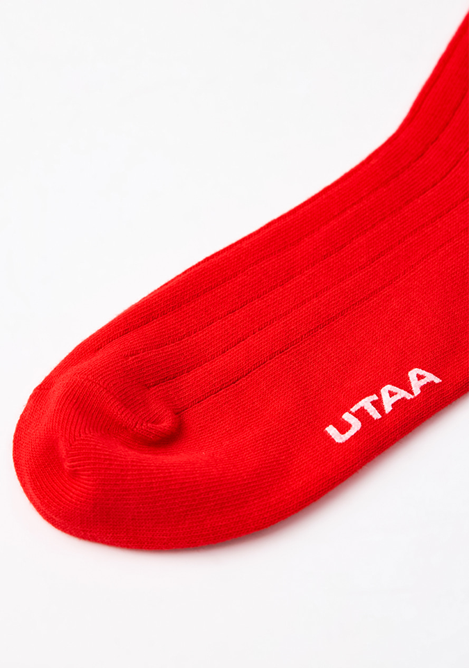 UTAA Women's Champ Symbol Knee Socks - Red