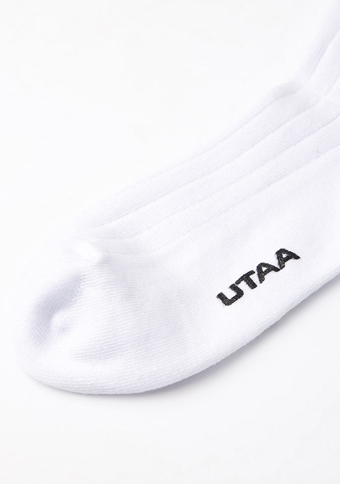 UTAA Women's Champ Symbol Knee Socks - White