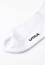 UTAA Women's Champ Symbol Knee Socks - White