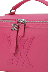 Women's Diamond Square Color Tote Bag - Hot Pink