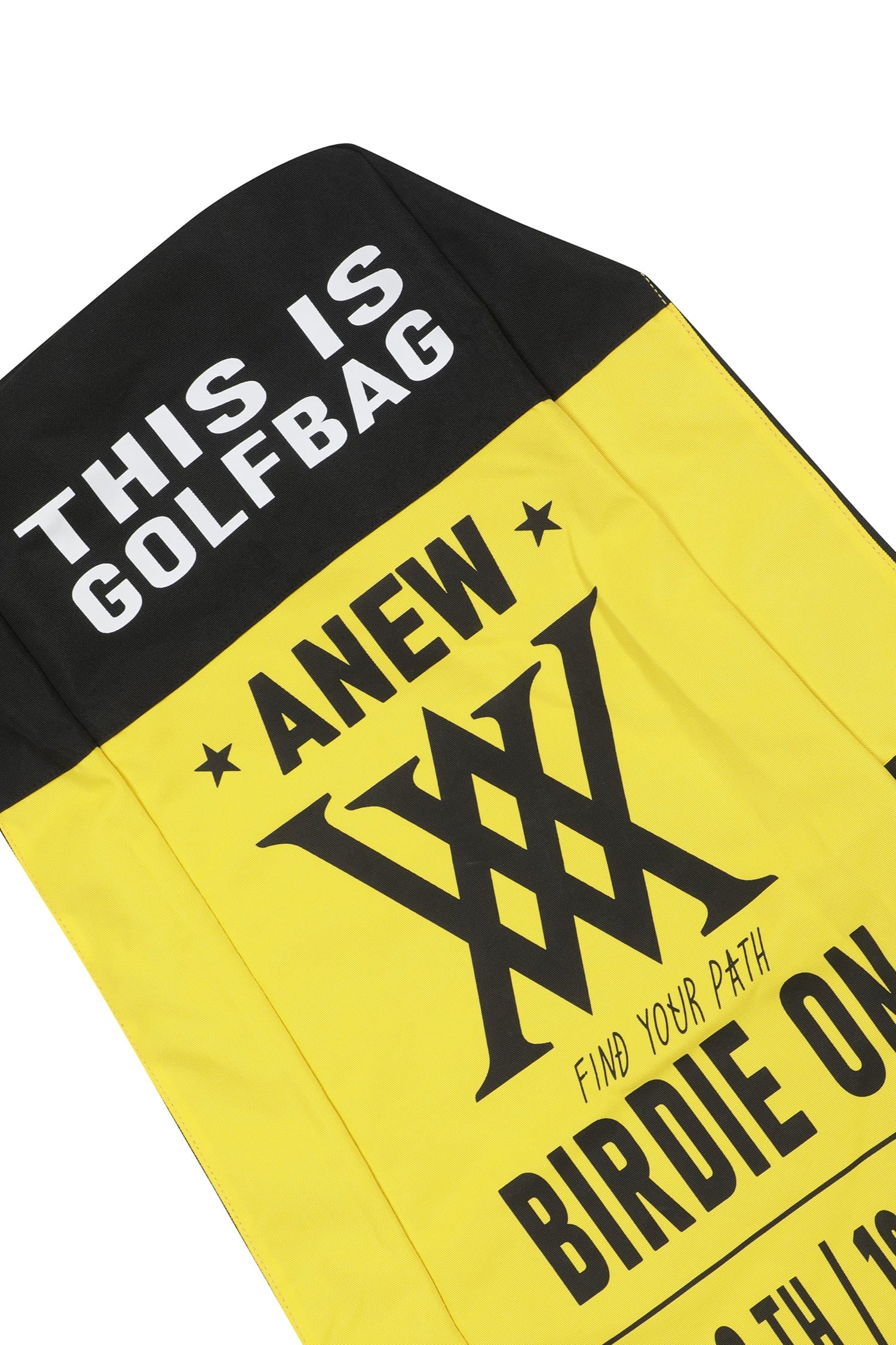 ANEW GOLF Uni Logo Graphic Aircover - Yellow