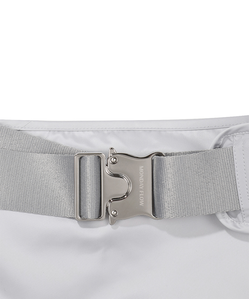 Monday Flow Buddy Hip Sack - Light Gray