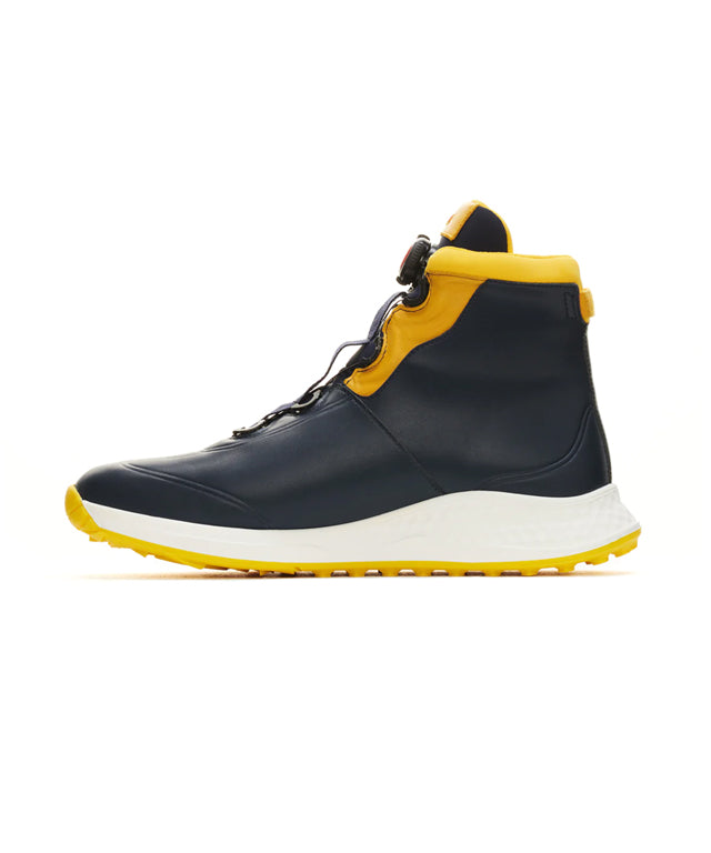 MEN'S GOLF SHOES BOLOGNA - NAVY/YELLOW
