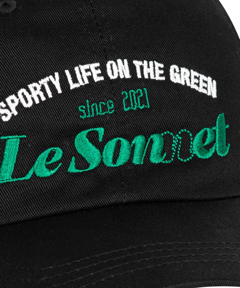 LE SONNET Camp LE SONNET Cap - Black