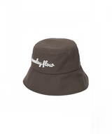 Monday Flow Ponytail Bucket Hat (Waterproof) - Dark Brown