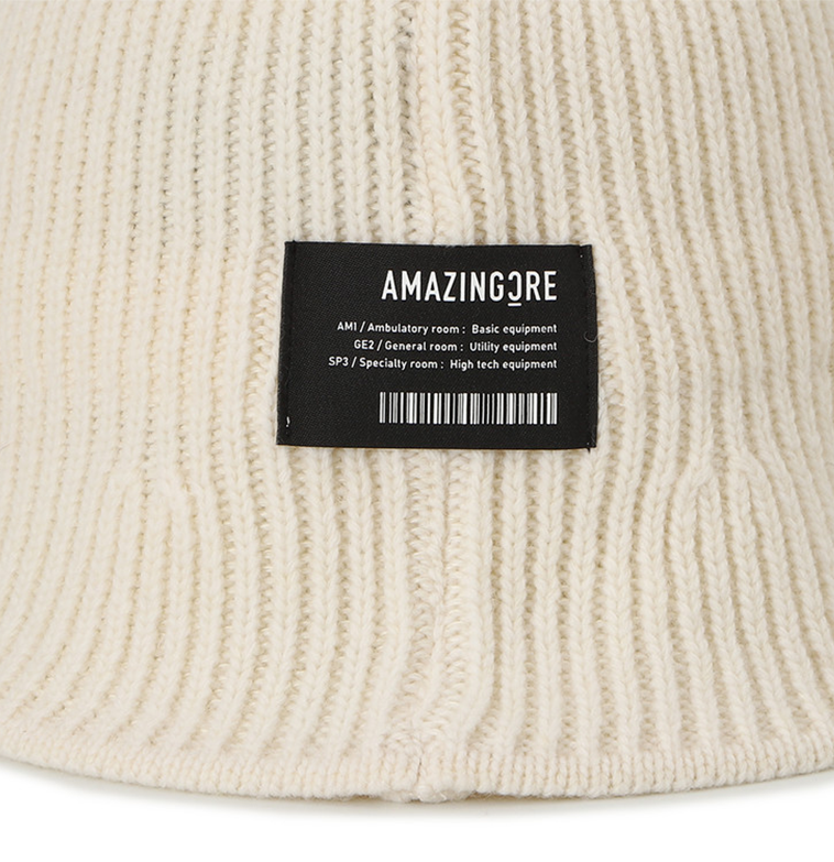 Amazing Cre Women's Lambs Wool Knit Hat - Ivory