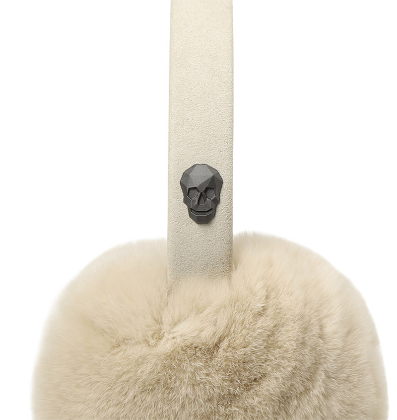 Amazing Cre Women's Real Fur Ear Warmer - Ivory