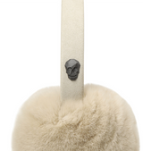 Amazing Cre Women's Real Fur Ear Warmer - Ivory
