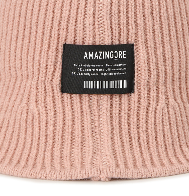 Amazing Cre Women's Lambs Wool Knit Hat - Pink