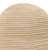 Amazing Cre Unisex Cotton Knitted Hat - Beige