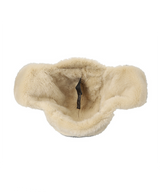 Amazing Cre Unisex Fur Trapper Cap - Stone