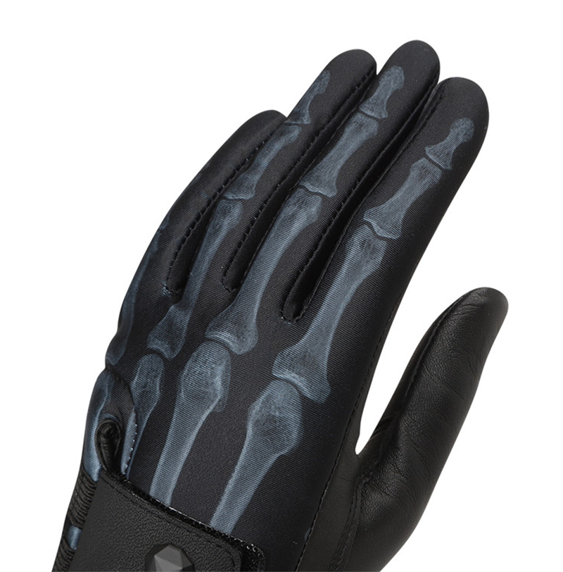 Amazing Cre Bone Graphic Warm Golf Gloves - Black