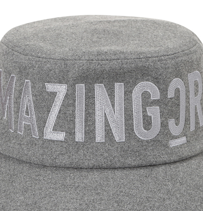 Amazing Cre Unisex Wool Like Standard Hat - Grey