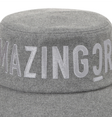 Amazing Cre Unisex Wool Like Standard Hat - Grey