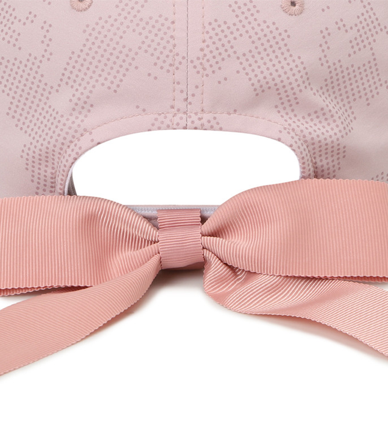 Amazing Cre Pixel Camouflage Ribbon Cap - Light Pink