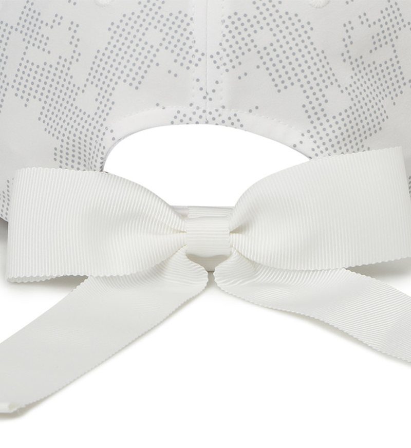 Amazing Cre Pixel Camouflage Ribbon Cap - White