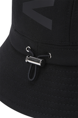 Unisex Top Logo Bucket Hat - Black