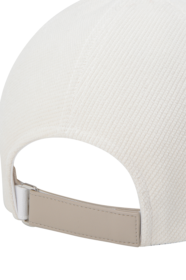 Unisex Knit Band Ballcap - Cream