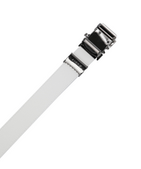 Men's Auto Embo Belt - White