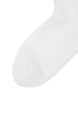 Men's Middle Socks - White